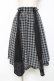 画像1: axes femme / パターン切替チェックスカート M 黒 Y-25-12-10-090-AX-SK-SZ-ZY (1)