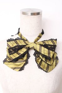 ATELIER PIERROT / ハリー・ポッター トリプルリボンタイ  ハッフルパフ（イエロー） Y-25-12-10-014-EL-ZA-KB-ZY