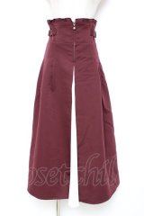 axes femme / センタープリーツロングスカート F パープル Y-25-12-10-093-AX-SK-SZ-ZY