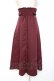 画像3: axes femme / センタープリーツロングスカート F パープル Y-25-12-10-093-AX-SK-SZ-ZY (3)