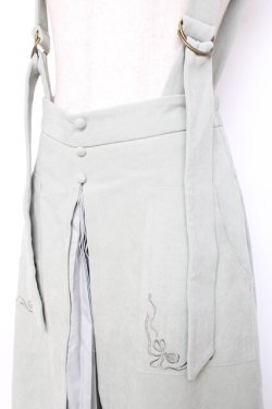 画像3: axes femme POETIQUE / プリーツデザインサス付スカート M ミント Y-25-12-10-094-AX-SK-SZ-ZY