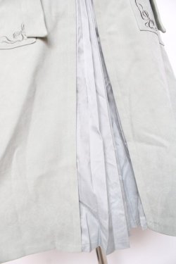 画像4: axes femme POETIQUE / プリーツデザインサス付スカート M ミント Y-25-12-10-094-AX-SK-SZ-ZY