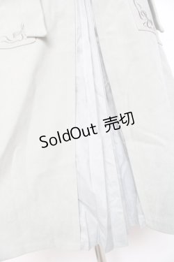 画像4: axes femme POETIQUE / プリーツデザインサス付スカート M ミント Y-25-12-10-094-AX-SK-SZ-ZY