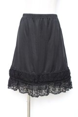 axes femme / ペチスカート M 黒 Y-25-12-10-098-AX-SK-SZ-ZY