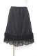画像1: axes femme / ペチスカート M 黒 Y-25-12-10-098-AX-SK-SZ-ZY (1)