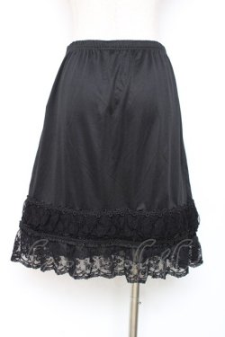 画像2: axes femme / ペチスカート M 黒 Y-25-12-10-098-AX-SK-SZ-ZY