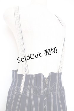 画像3: axes femme POETIQUE / サス付きハーフパンツ M 紺 Y-25-12-10-099-AX-PA-SZ-ZY