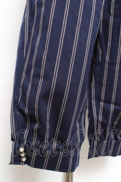 画像4: axes femme POETIQUE / サス付きハーフパンツ M 紺 Y-25-12-10-099-AX-PA-SZ-ZY