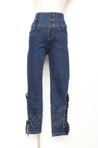 axes femme POETIQUE / ハイウエストデニムパンツ S インディゴ Y-25-12-10-103-AX-PA-SZ-ZY