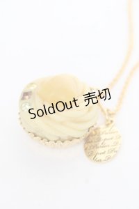 Q-pot. / Mont Blanc CupCake ネックレス  マロン Y-25-12-10-002-QP-AC-SZ-ZY