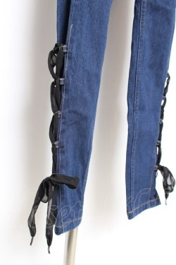 画像3: axes femme POETIQUE / ハイウエストデニムパンツ S インディゴ Y-25-12-10-103-AX-PA-SZ-ZY