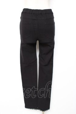 画像2: axes femme / 裾刺繍レギンスパンツ M 黒 Y-25-12-10-109-AX-PA-SZ-ZY