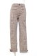 画像1: axes femme / 裾レースアップ裏起毛レギパン M 茶 Y-25-12-10-110-AX-PA-SZ-ZY (1)