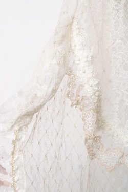 画像2: Hinana Queena / Bloomingレーシートレーン  アイボリー Y-25-12-10-016-LO-ZA-SZ-ZY