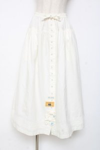 PINK HOUSE / ネーム使いティアードスカート F 白 Y-25-12-10-113-LO-SK-SZ-ZY