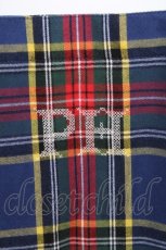 画像4: PINK HOUSE / シャギー起毛タータンチェックトートバッグ  紺 Y-25-12-10-017-LO-BG-SZ-ZT171 (4)