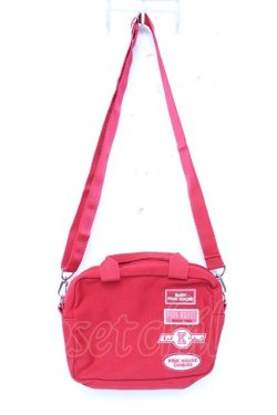画像3: PINK HOUSE / BABY PINK HOUSEネームワッペンショルダーバッグ  赤 Y-25-12-10-018-LO-BG-SZ-ZY