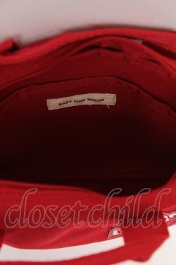 画像4: PINK HOUSE / BABY PINK HOUSEネームワッペンショルダーバッグ  赤 Y-25-12-10-018-LO-BG-SZ-ZY