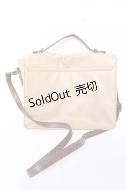 画像2: axes femme / 型押し2WAYバッグ  ベージュ Y-25-12-10-019-AX-BG-SZ-ZY