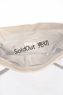 画像4: axes femme / 型押し2WAYバッグ  ベージュ Y-25-12-10-019-AX-BG-SZ-ZY