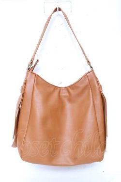 画像3: axes femme / 異素材ホーボーバッグ  キャメル Y-25-12-10-020-AX-BG-SZ-ZY