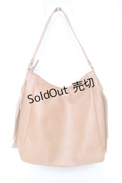 画像3: axes femme / 異素材ホーボーバッグ  キャメル Y-25-12-10-020-AX-BG-SZ-ZY