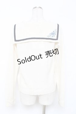 画像2: axes femme / マリンセーラーニット  生成り Y-25-12-11-030-AX-TO-SZ-ZY