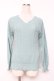 画像1: axes femme / 前後2WAYニットプルオーバー M グリーン Y-25-12-11-034-AX-TO-SZ-ZS (1)