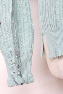 画像3: axes femme / 前後2WAYニットプルオーバー M グリーン Y-25-12-11-034-AX-TO-SZ-ZS