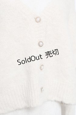 画像3: axes femme / バックレースアップニットカーディガン F 生成り Y-25-12-11-043-AX-TO-SZ-ZI