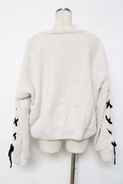 画像3: axes femme / モールヤーンニットカーデ F 生成り Y-25-12-11-044-AX-TO-SZ-ZY