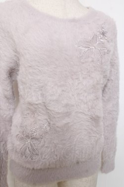 画像3: axes femme / ニットトップス M ラベンダー Y-25-12-11-045-AX-TO-SZ-ZY