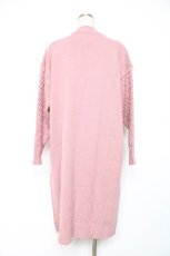画像2: axes femme / ネックレス付ニットワンピース M ピンクY-25-12-11-050-AX-OP-SZ-ZT592 (2)