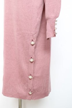 画像3: axes femme / ニットワンピース M ピンク Y-25-12-11-051-AX-TO-SZ-ZY