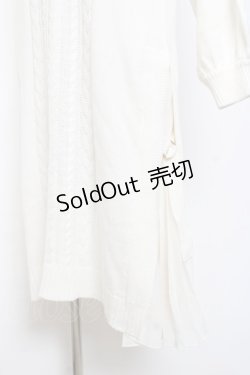 画像3: axes femme / スリットロングニットワンピ M キナリ Y-25-12-11-056-AX-OP-SZ-ZI