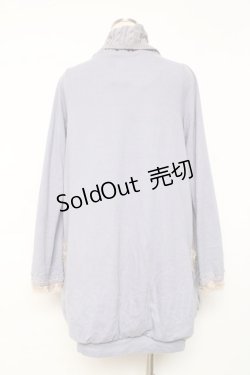 画像2: axes femme / 雪の結晶プリントチュニ  サックス Y-25-12-11-057-AX-OP-SZ-ZY