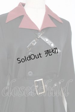 画像3: Favorite / 文豪ストレイドッグス×Favoriteコラボ 中原中也モチーフ開襟フィッシュテールワンピース  黒 Y-25-12-11-062-LO-OP-SZ-ZY