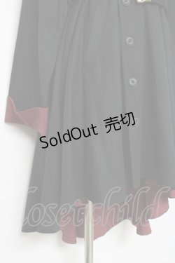 画像4: Favorite / 文豪ストレイドッグス×Favoriteコラボ 中原中也モチーフ開襟フィッシュテールワンピース  黒 Y-25-12-11-062-LO-OP-SZ-ZY