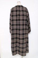 画像2: PINK HOUSE / チェックワンピース  茶 Y-25-12-11-063-LO-OP-SZ-ZT571 (2)