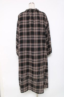 画像2: PINK HOUSE / チェックワンピース  茶 Y-25-12-11-063-LO-OP-SZ-ZY