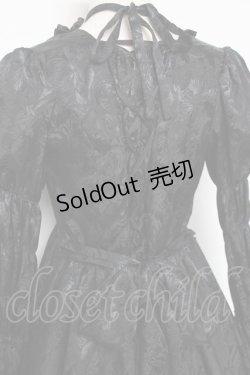 画像4: ATELIER PIERROT / ロイヤルリボンドレス  黒 Y-25-12-11-065-EL-OP-SZ-ZY