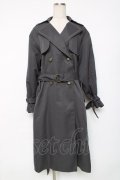axes femme / 後ろ切り替えトレンチコート  グレー Y-25-12-11-066-AX-CO-SZ-ZY