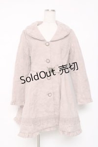 axes femme / ベルト付きワンピコート  ピンク Y-25-12-11-071-AX-CO-SZ-ZY