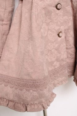 画像5: axes femme / ベルト付きワンピコート  ピンク Y-25-12-11-071-AX-CO-SZ-ZY