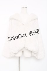 axes femme / ファーブルゾン  アイボリー Y-25-12-11-073-AX-CO-SZ-ZY