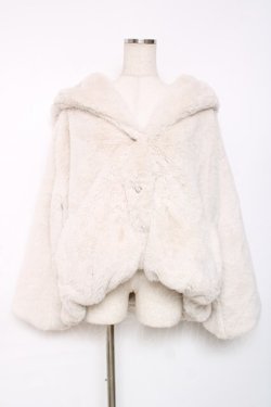 画像1: axes femme / ファーブルゾン  アイボリー Y-25-12-11-073-AX-CO-SZ-ZY