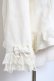 画像4: axes femme / 裾レースショートコート L 生成り Y-25-12-11-076-AX-CO-SZ-ZY (4)