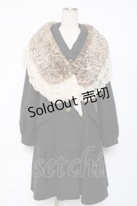 axes femme / ファーストール付きワンピコート M 黒 Y-25-12-11-078-AX-CO-SZ-ZY