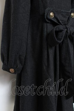 画像3: axes femme / ファーストール付きワンピコート M 黒 Y-25-12-11-078-AX-CO-SZ-ZY