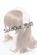 Chalmiere / グログランリボンカチューシャ  ピンク Y-25-12-11-009-LO-AC-SZ-ZY